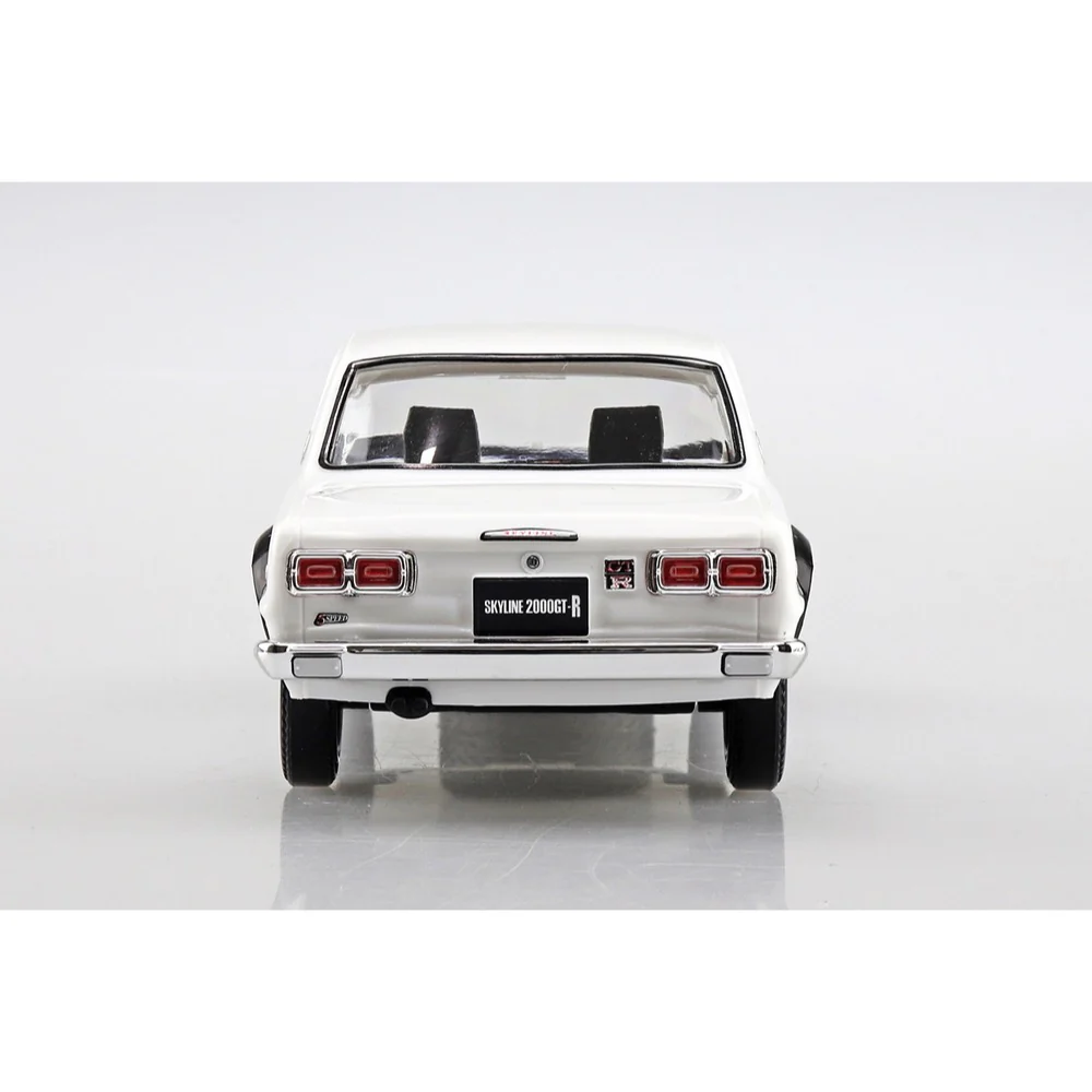 Aoshima A005883 1/32 Nissan Syline 2000 GT-R White Snap Kit - Image 6