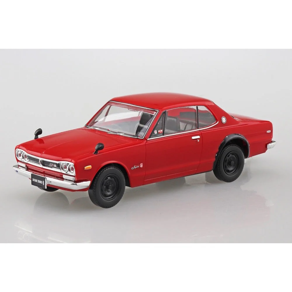Aoshima A005884 1/32 Snap Nissan Skyline 2000 GT-R (Red) - Image 2