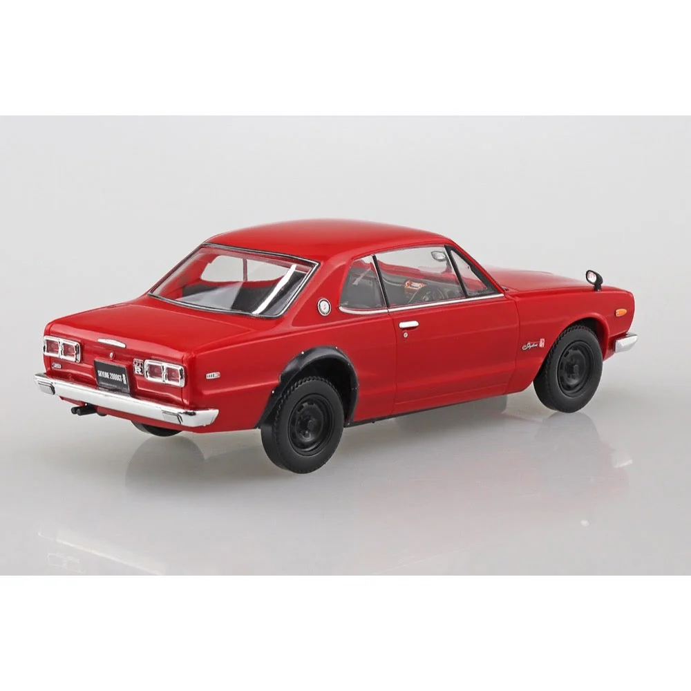 Aoshima A005884 1/32 Snap Nissan Skyline 2000 GT-R (Red) - Image 3