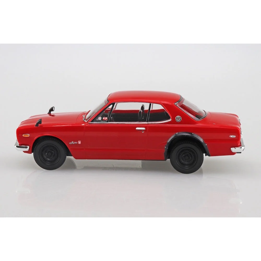 Aoshima A005884 1/32 Snap Nissan Skyline 2000 GT-R (Red) - Image 4