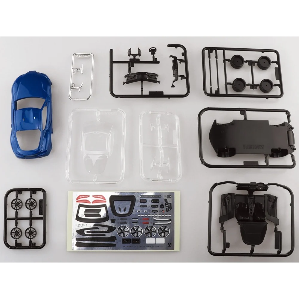 Aoshima A005889 1/32 SNAP TOYOTA GR SUPRA (Deep Blue Metallic) - Image 7