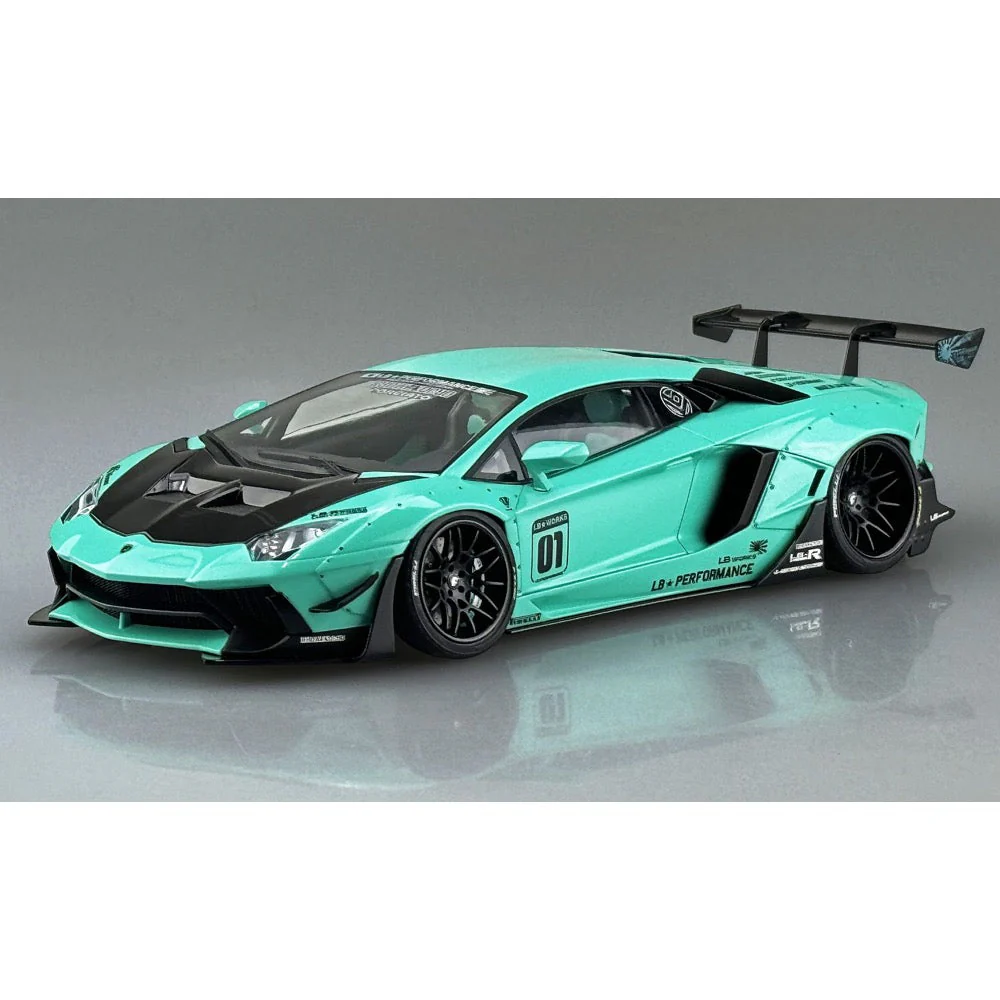 Aoshima A005995 1/24 Lb-Works Lamborghini Aventador Limited Edition Ver.2 - Image 2