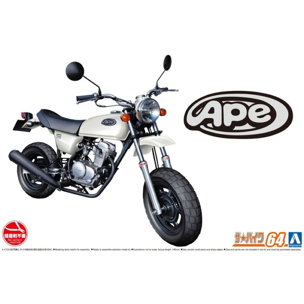 Aoshima A006294 1/12 Honda AC16 Ape '06