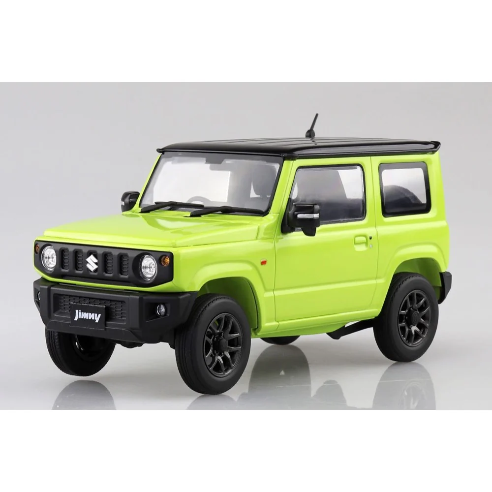 Aoshima A006596 1/24 Snap JB64 Jimny 2018 Kinetic Yellow - Image 3