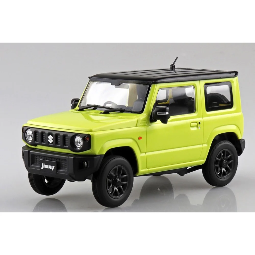 Aoshima A006596 1/24 Snap JB64 Jimny 2018 Kinetic Yellow - Image 4