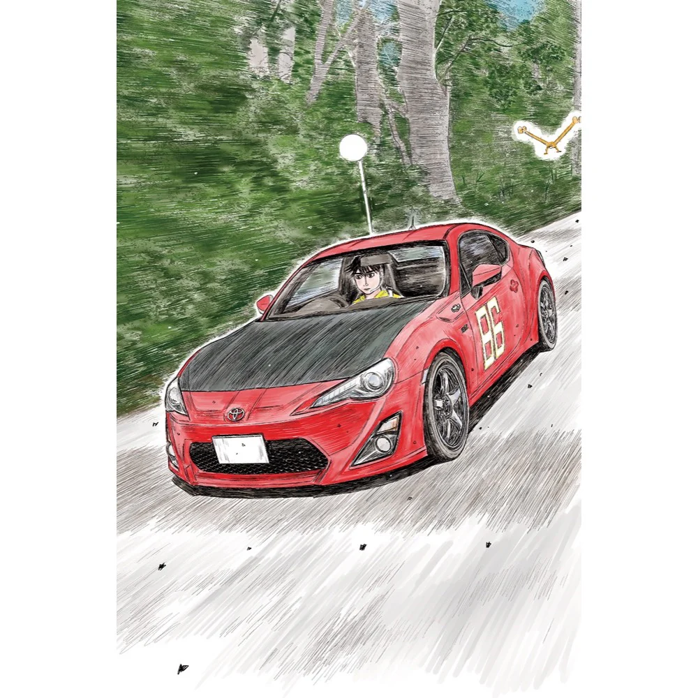 Aoshima A006783 1/24 Katagiri Kanata ZN6 Toyota86 Comics Vol.9 The Peninsula Manazuru Ver. - Image 6