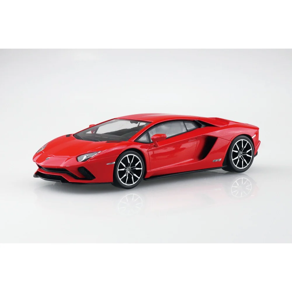 Aoshima A006816 1/32 Snap Lamborghini Aventador S (Pearl Red) - Image 2