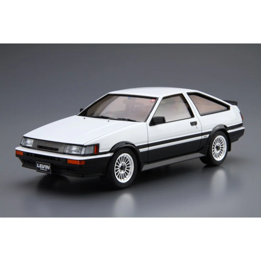 Aoshima A006931 1/24 Toyota AE86 Corolla Levin GT-Apex '85 - Image 2