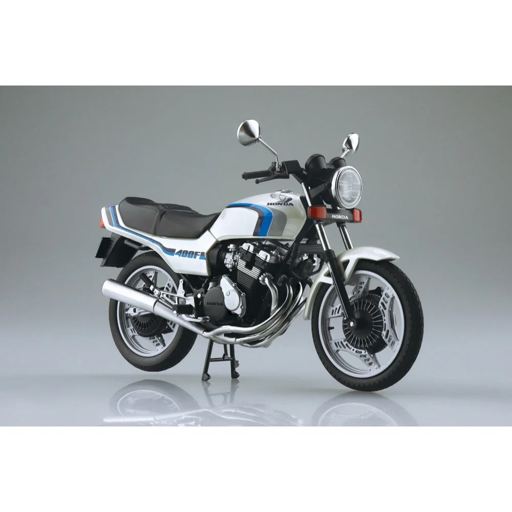 Aoshima A011201 1/12 Diecast Honda Cbx400F Pearl Shell White Cbx550F Ver.