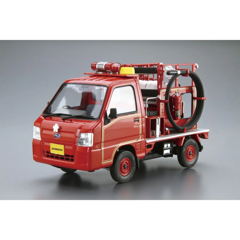 Aoshima A020210 1/24 Subaru Tt2 Sambar The Fire Engine '11 - Image 2