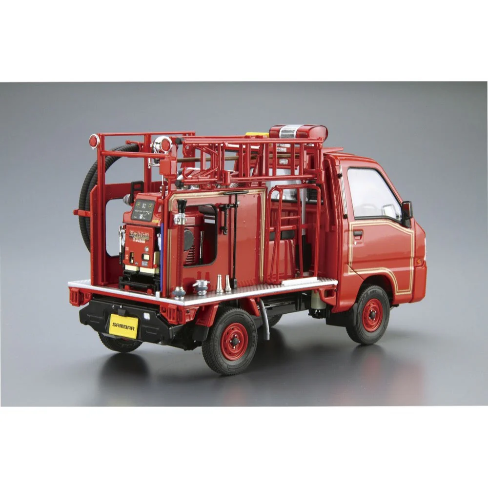 Aoshima A020210 1/24 Subaru Tt2 Sambar The Fire Engine '11 - Image 3