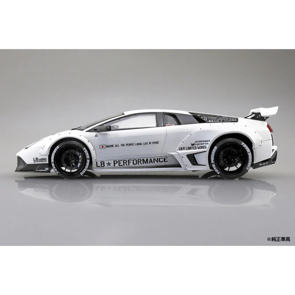 Aoshima A020216 1/24 Lb-Works Lamborghini Murcielago Limited 20 Ver.1 - Image 4