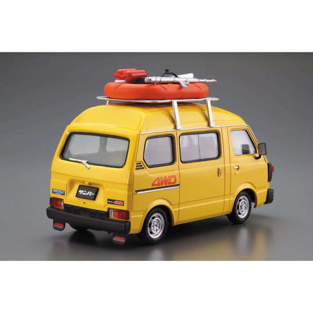 Aoshima A020531 1/24 Subaru K88 Sambar High-Roof 4WD'80 - Image 2