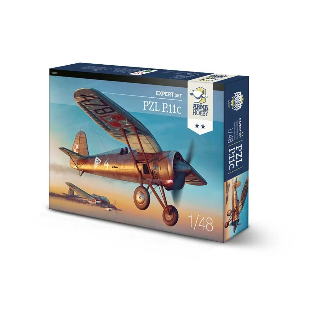 Arma Hobby 40001 1/48 PZL P.11c Expert Set