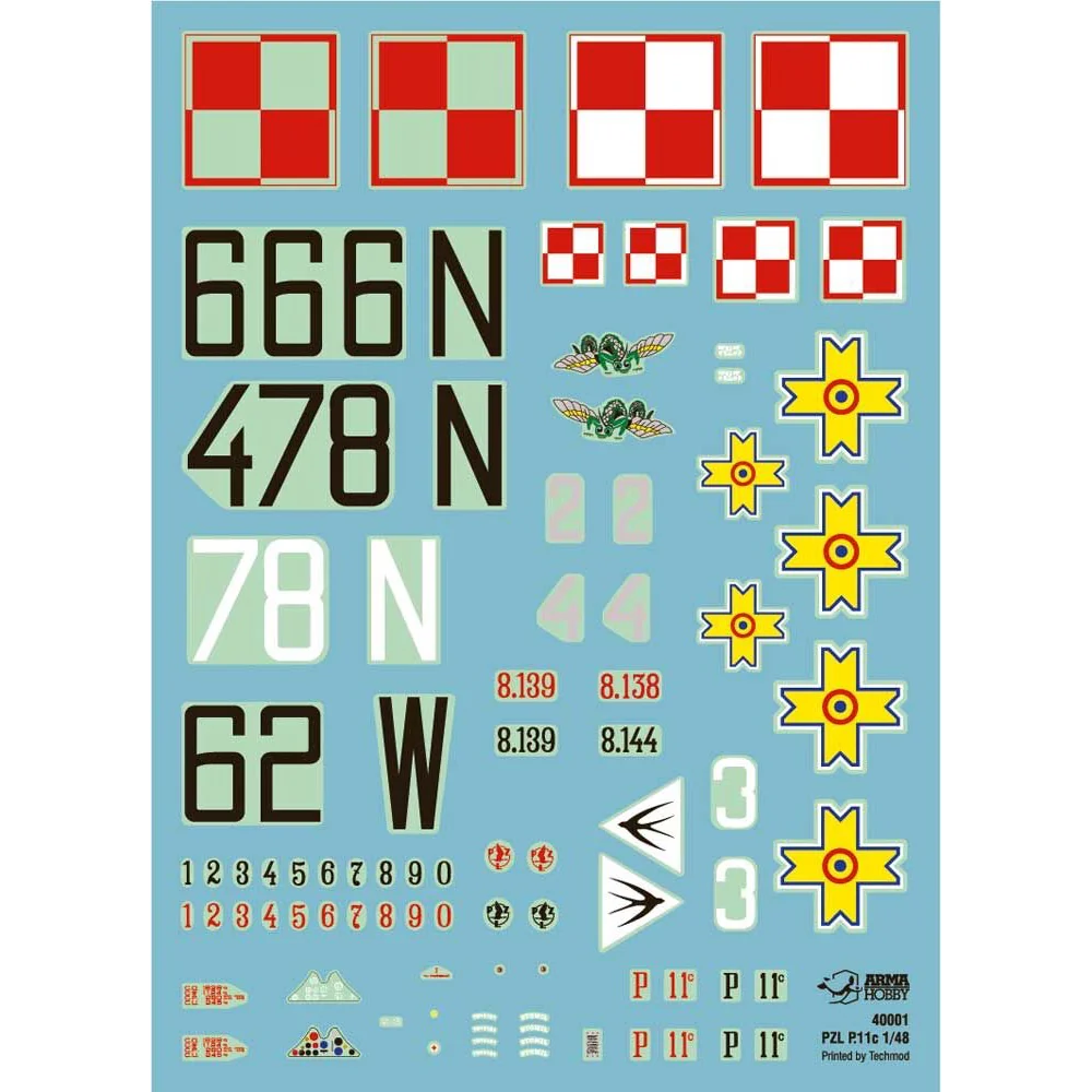 Arma Hobby 40001 1/48 PZL P.11c Expert Set - Image 7