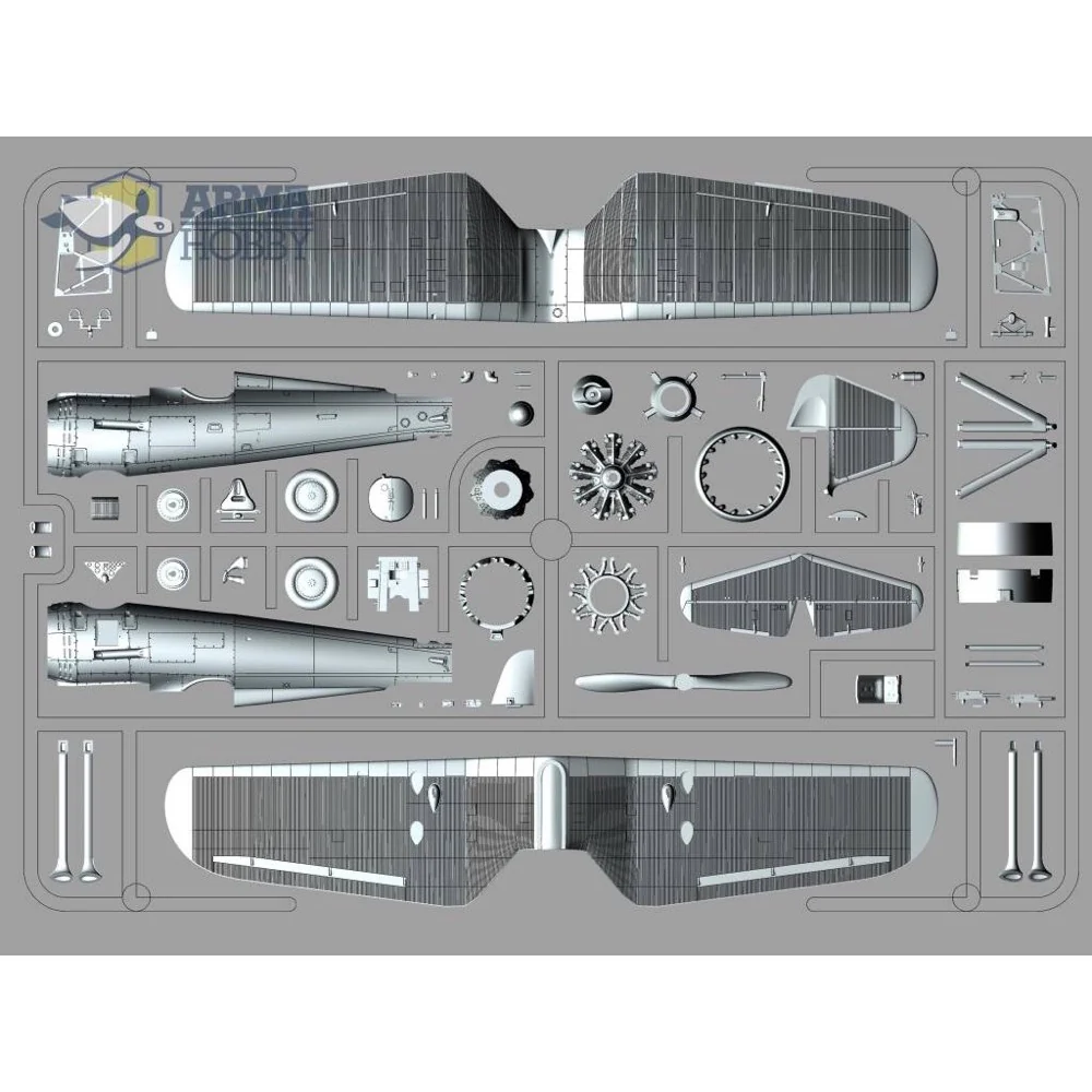 Arma Hobby 40001 1/48 PZL P.11c Expert Set - Image 9