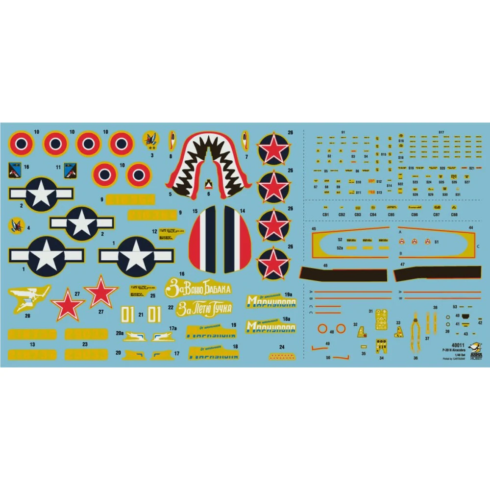 Arma Hobby 40011 1/48 Bell P-39N Airacobra - Image 3