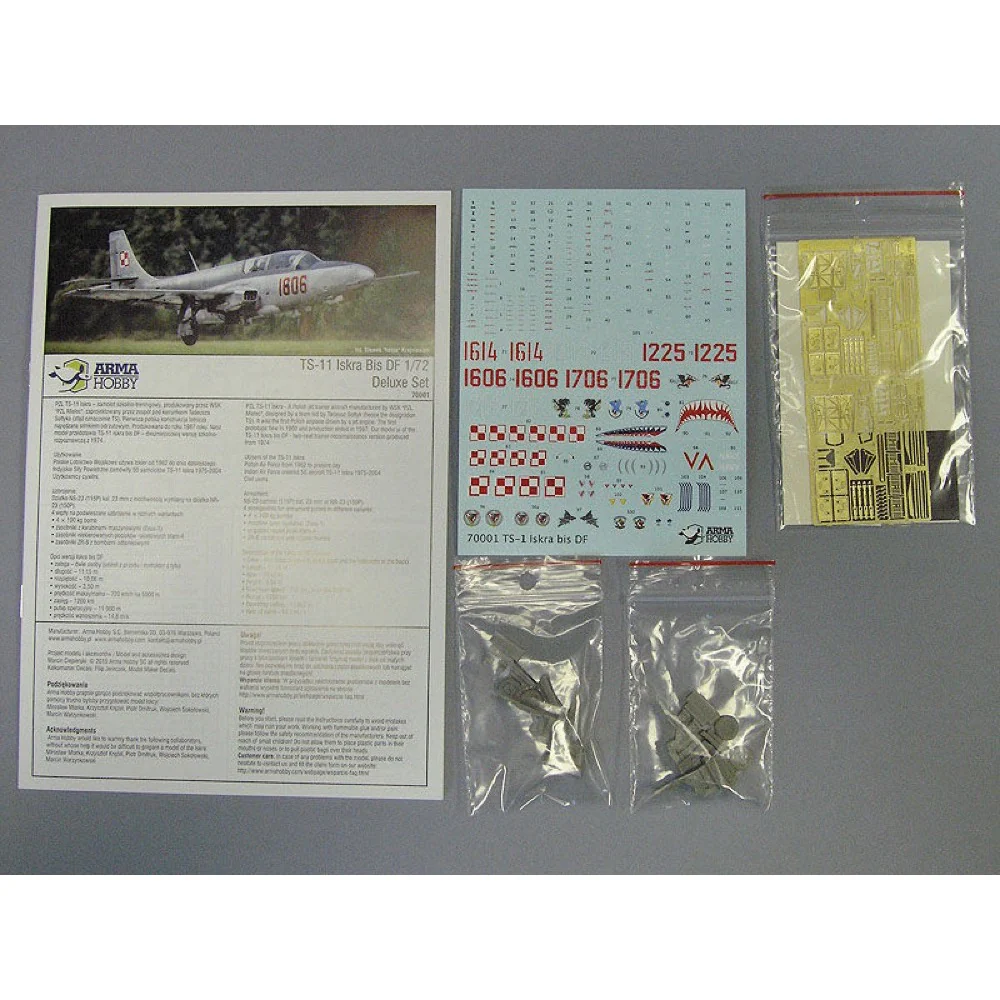 Arma Hobby 70001 1/72 TS-11 Iskra Deluxe Set - Image 3