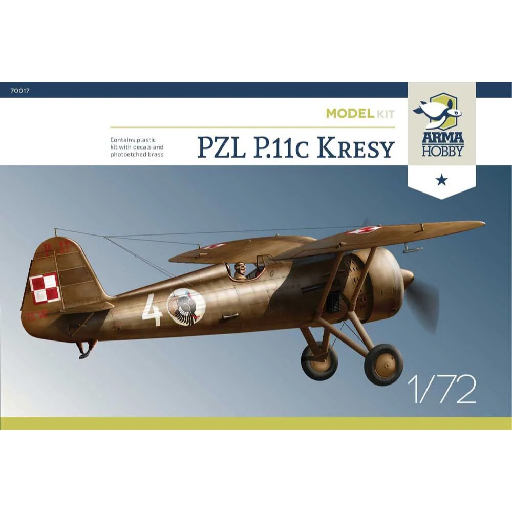 Arma Hobby 70017 1/72 PZL P.11c Kresy - Image 2