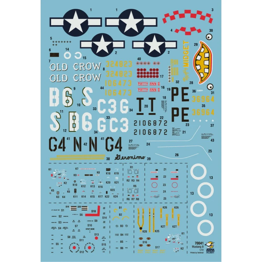 Arma Hobby 70041 1/72 P-51B Mustang - Image 3