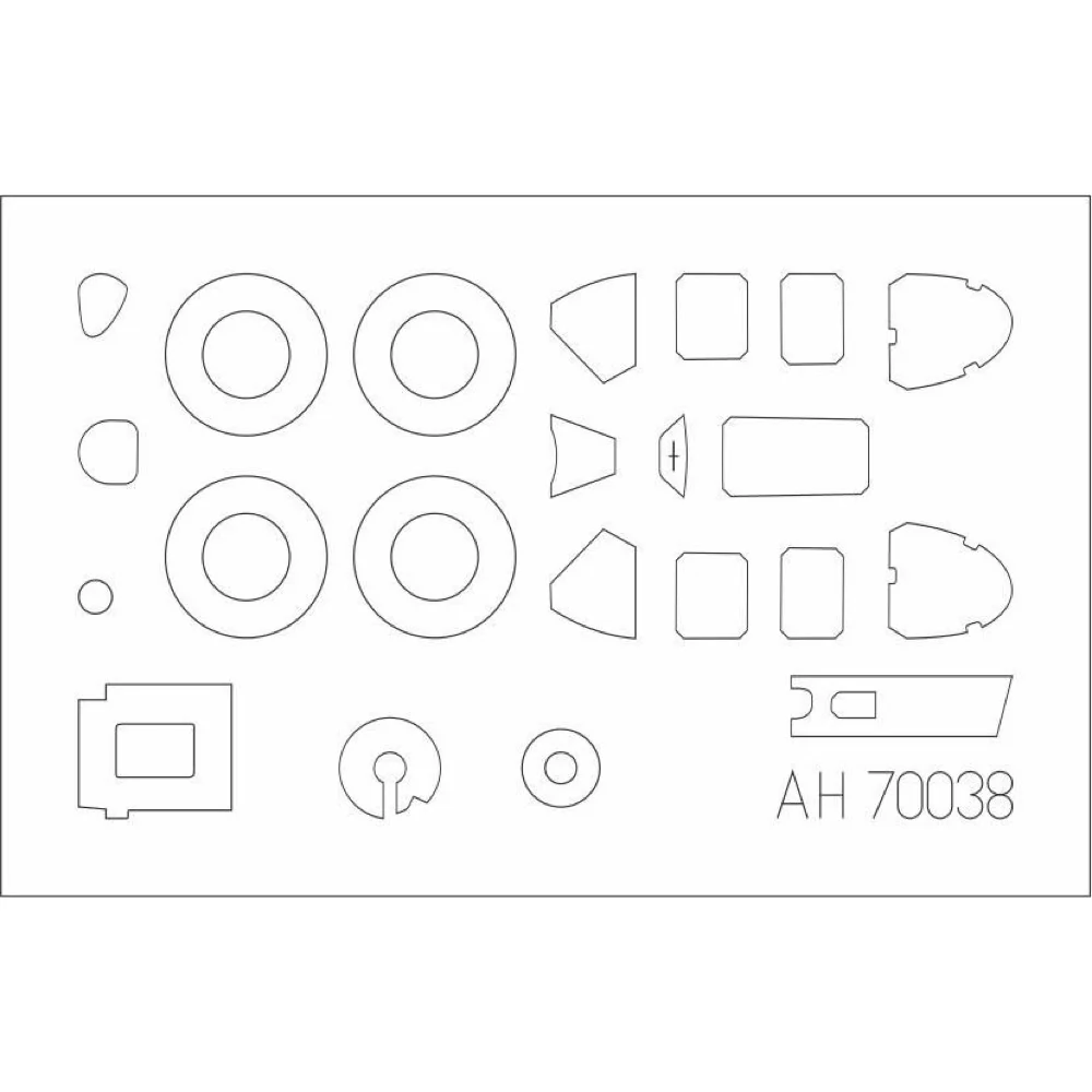 Arma Hobby 70041 1/72 P-51B Mustang - Image 4