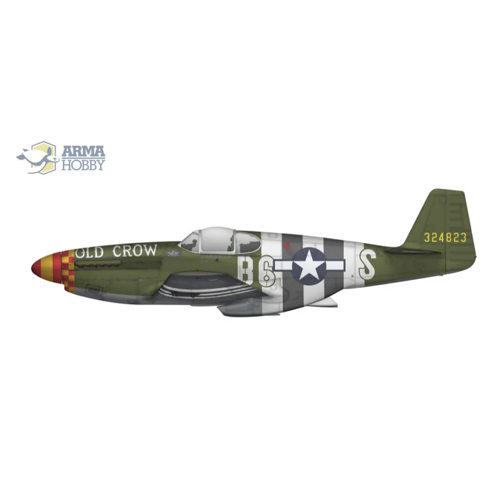 Arma Hobby 70041 1/72 P-51B Mustang - Image 5