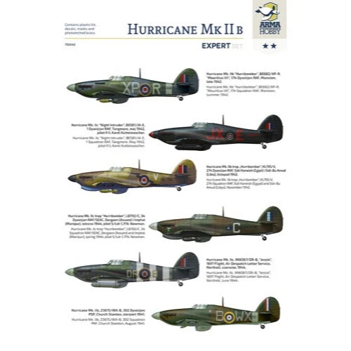 Arma Hobby 70042 1/72 Hurricane Mk IIb/c - Image 3