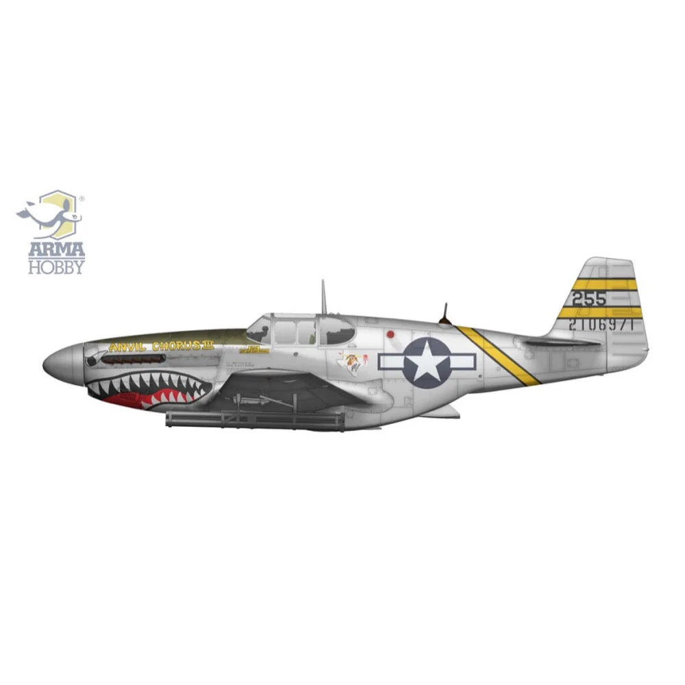 Arma Hobby 70075 1/72 P-51B Mustang CBI - Image 4