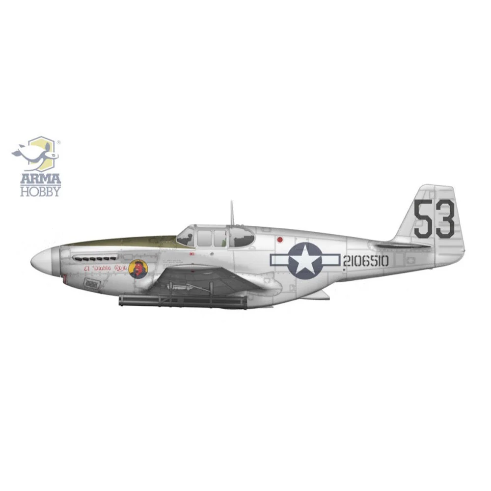 Arma Hobby 70075 1/72 P-51B Mustang CBI - Image 5