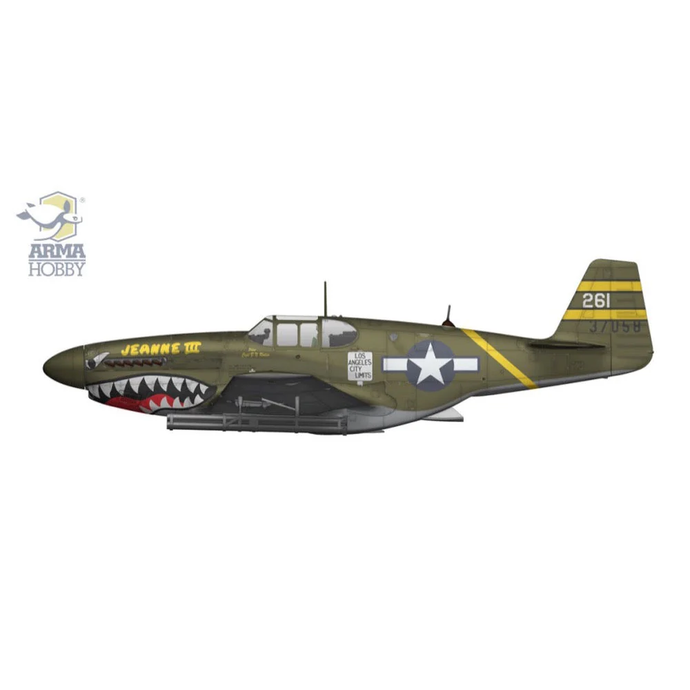 Arma Hobby 70075 1/72 P-51B Mustang CBI - Image 6