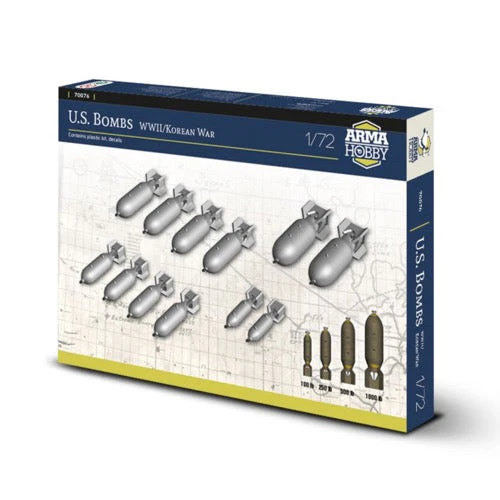 Arma Hobby 70076 1/72 US Bombs WW2