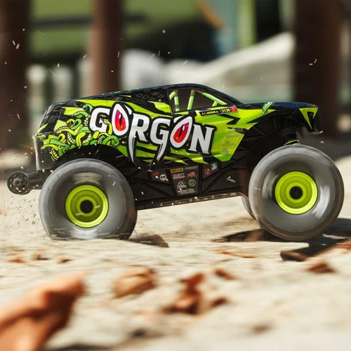 Arrma 1/16 Gorgon Grom 4X4 Monster Truck (Yellow) ARA2130T1 - Image 24