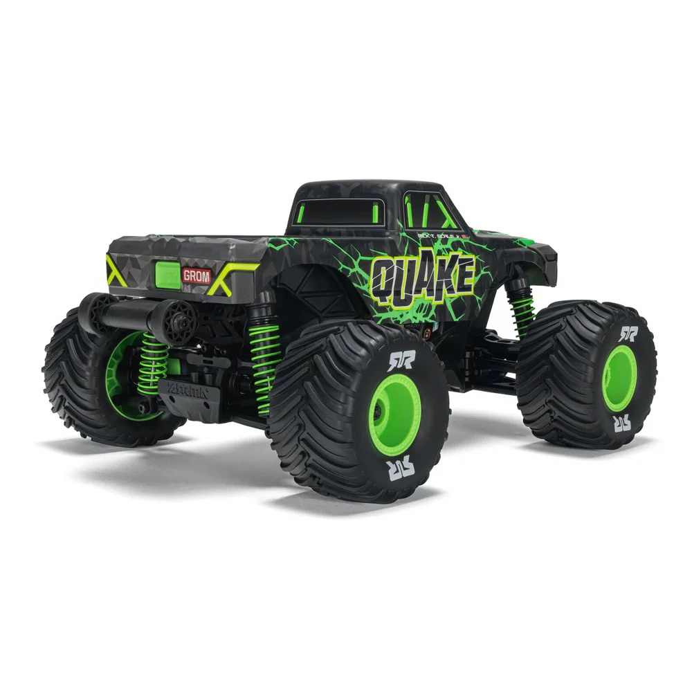 Arrma 1/16 Quake Grom 4X4 RC Monster Truck (Green) ARA2137T2 - Image 3