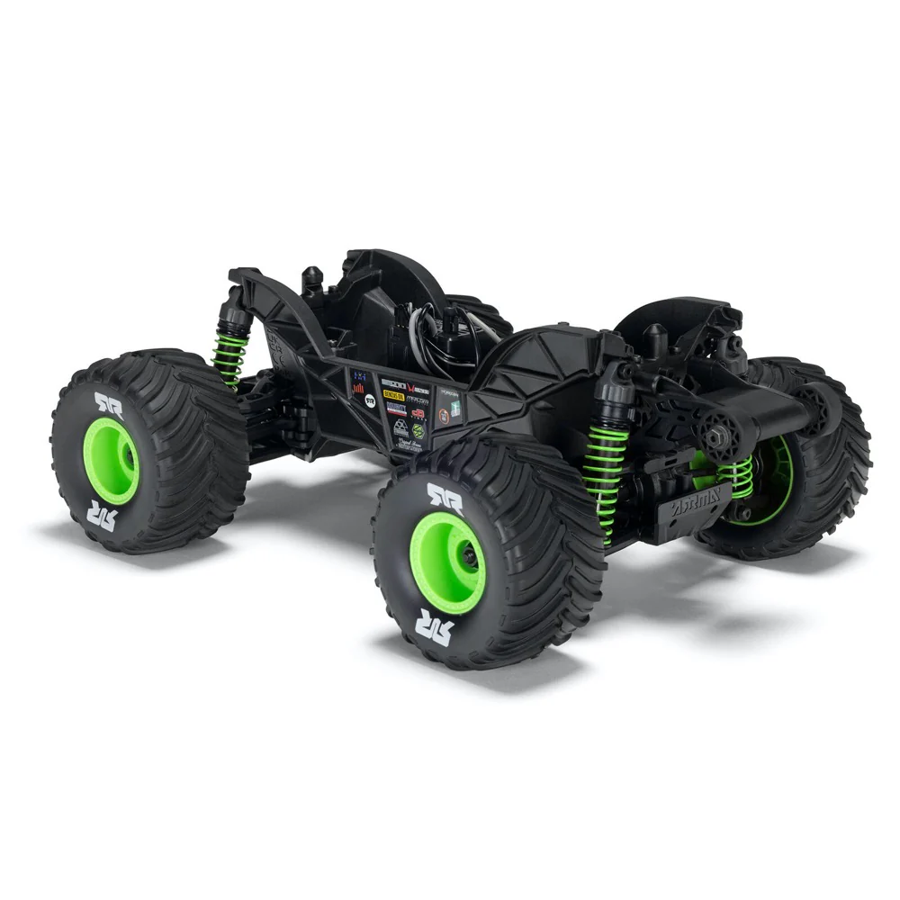 Arrma 1/16 Quake Grom 4X4 RC Monster Truck (Green) ARA2137T2 - Image 7