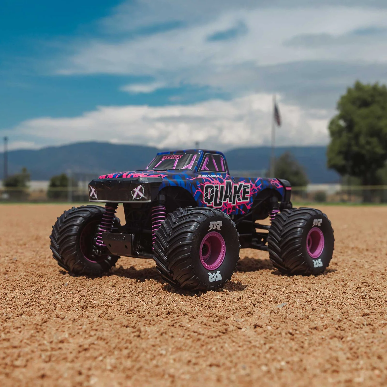 Arrma 1/16 Quake Grom 4X4 RC Monster Truck (Purple) ARA2137T3 - Image 13