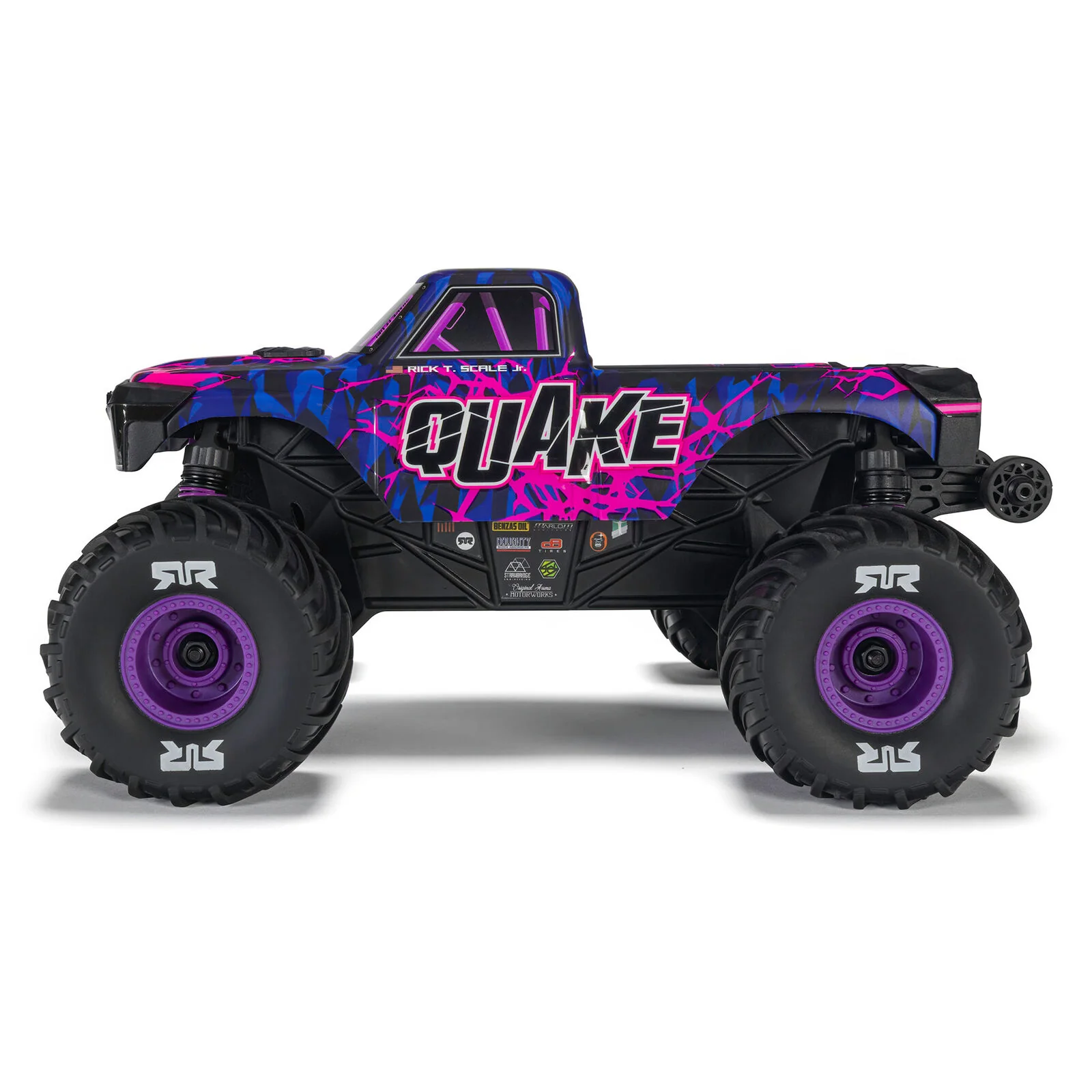 Arrma 1/16 Quake Grom 4X4 RC Monster Truck (Purple) ARA2137T3 - Image 2