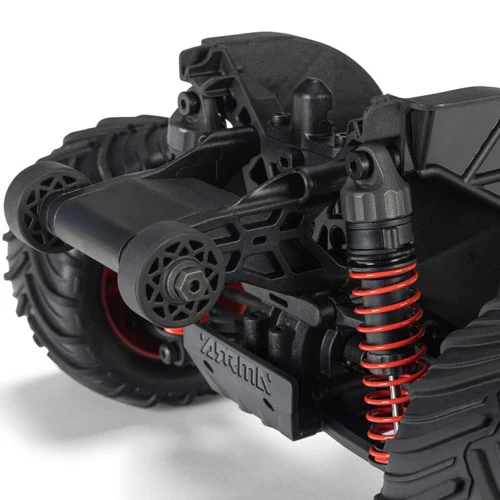 Arrma 1/16 Quake Grom 4X4 RC Monster Truck (Red) ARA2137T1 - Image 13