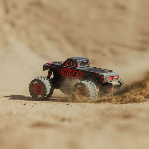 Arrma 1/16 Quake Grom 4X4 RC Monster Truck (Red) ARA2137T1 - Image 16