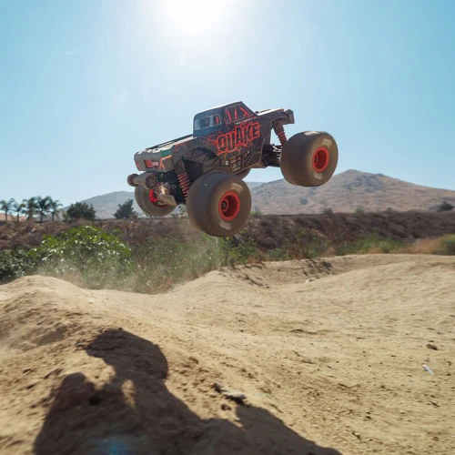 Arrma 1/16 Quake Grom 4X4 RC Monster Truck (Red) ARA2137T1 - Image 18