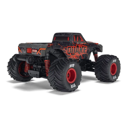 Arrma 1/16 Quake Grom 4X4 RC Monster Truck (Red) ARA2137T1 - Image 2