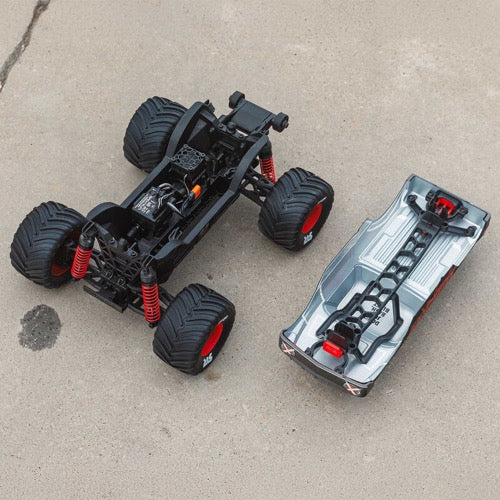 Arrma 1/16 Quake Grom 4X4 RC Monster Truck (Red) ARA2137T1 - Image 20