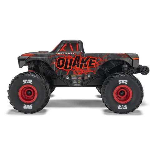 Arrma 1/16 Quake Grom 4X4 RC Monster Truck (Red) ARA2137T1 - Image 3