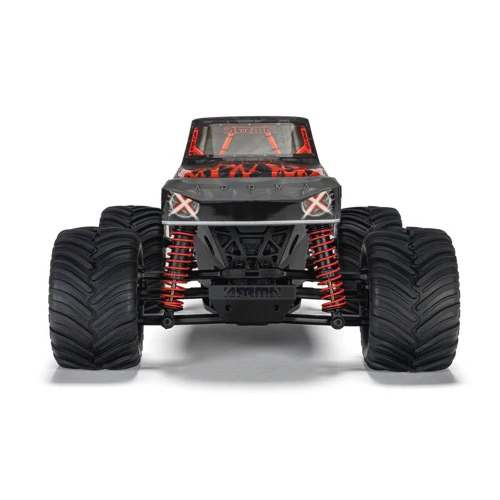 Arrma 1/16 Quake Grom 4X4 RC Monster Truck (Red) ARA2137T1 - Image 4