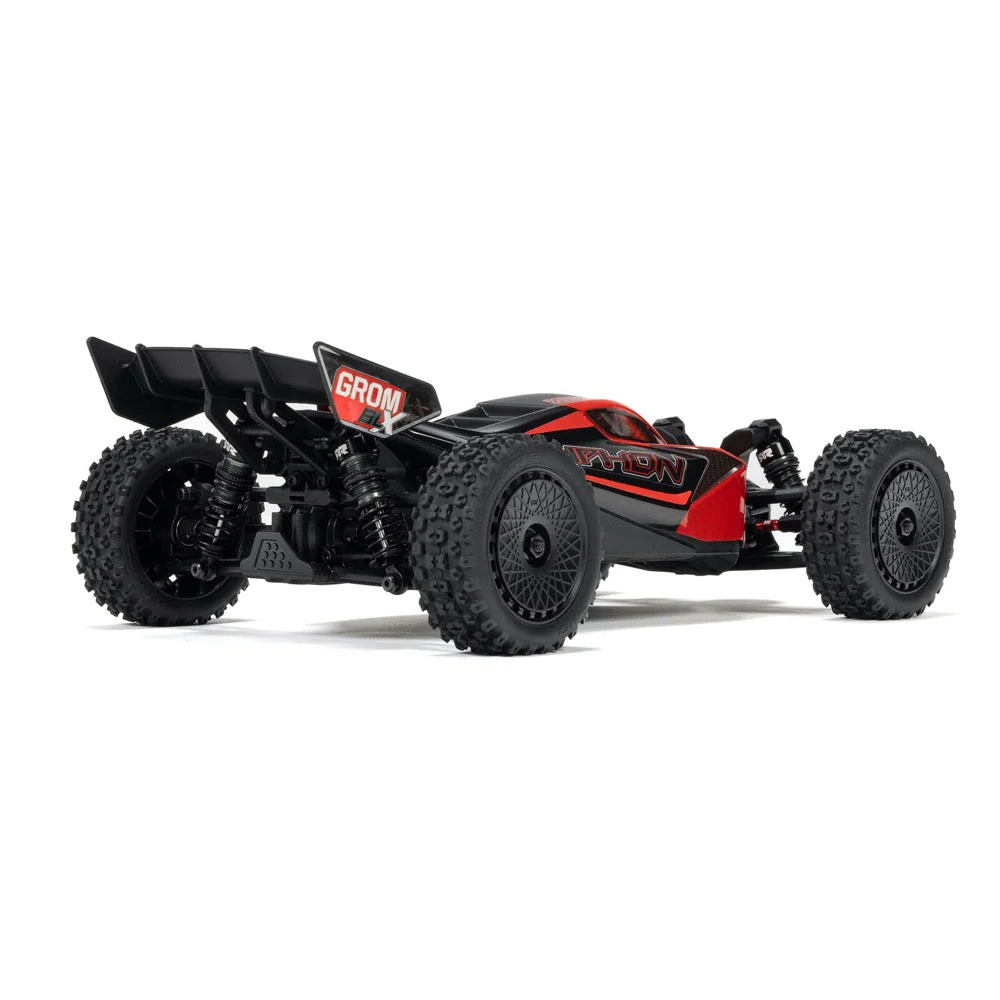 Arrma 1/18 Typhon Grom 4x4 RC Buggy (Red) ARA2306ST1 - Image 4