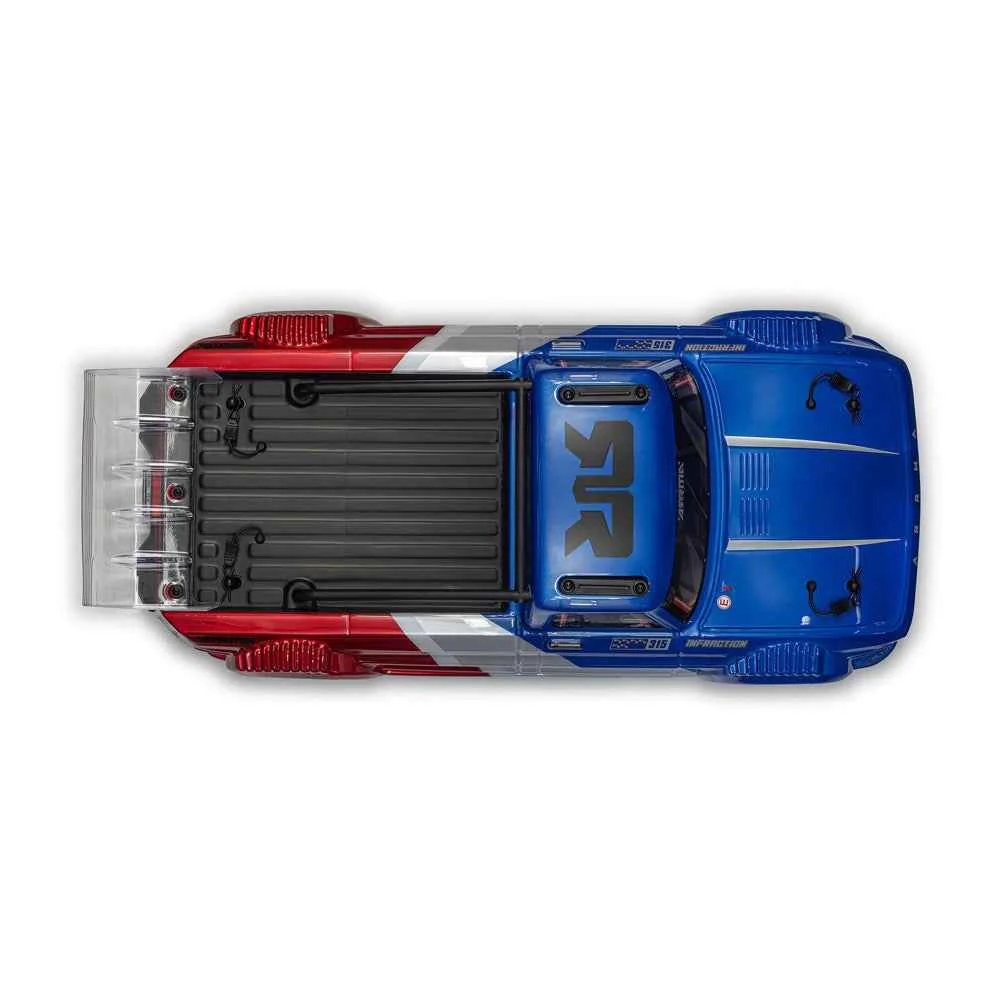 Arrma 1/8 Infraction 223S BLX DSC 4x4 RC Car (Blue/Red) ARA4315V4T1 - Image 6