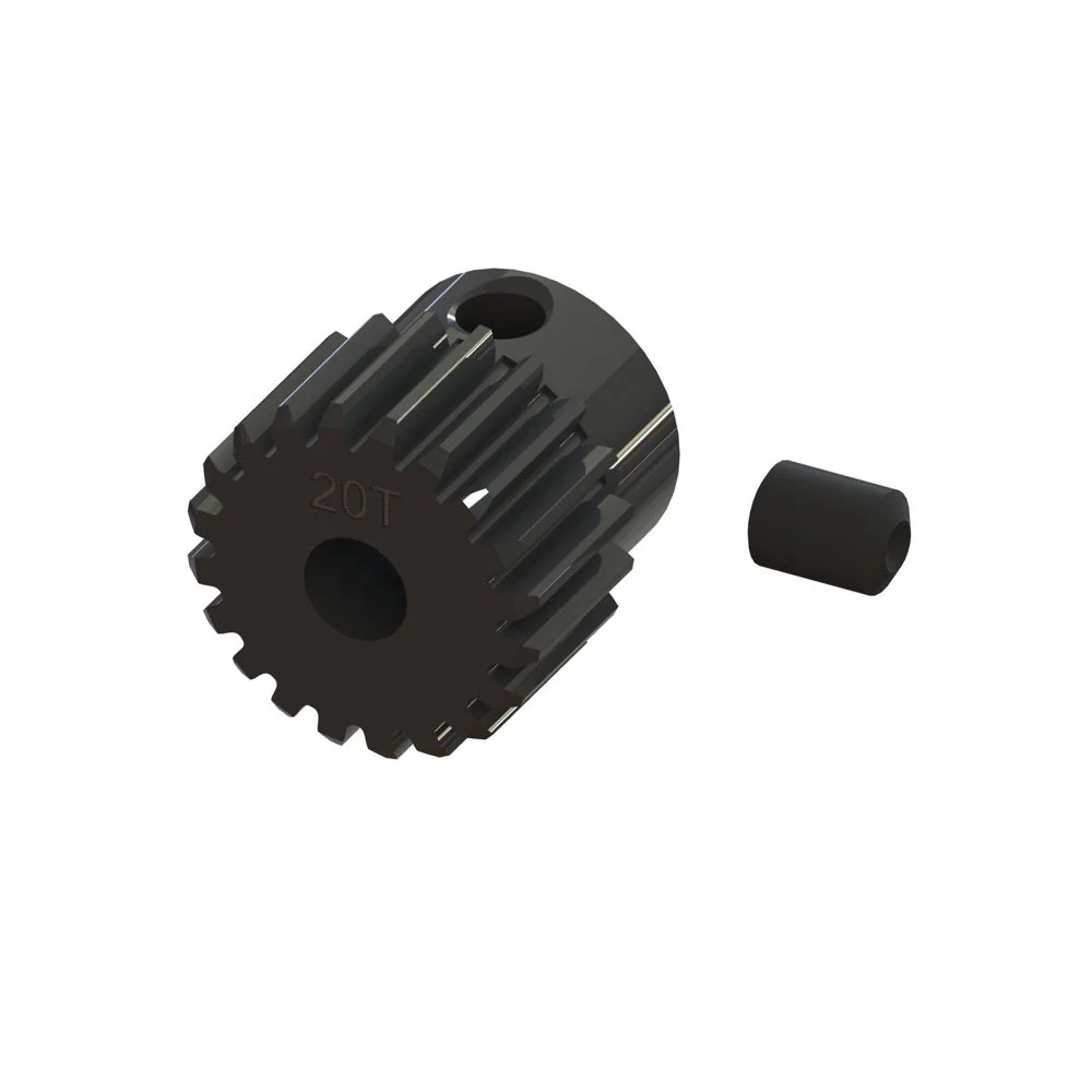 Arrma 2029 20T 0.5 Mod CNC Pinion Gear with 3.2mm Bore, Grom BLX