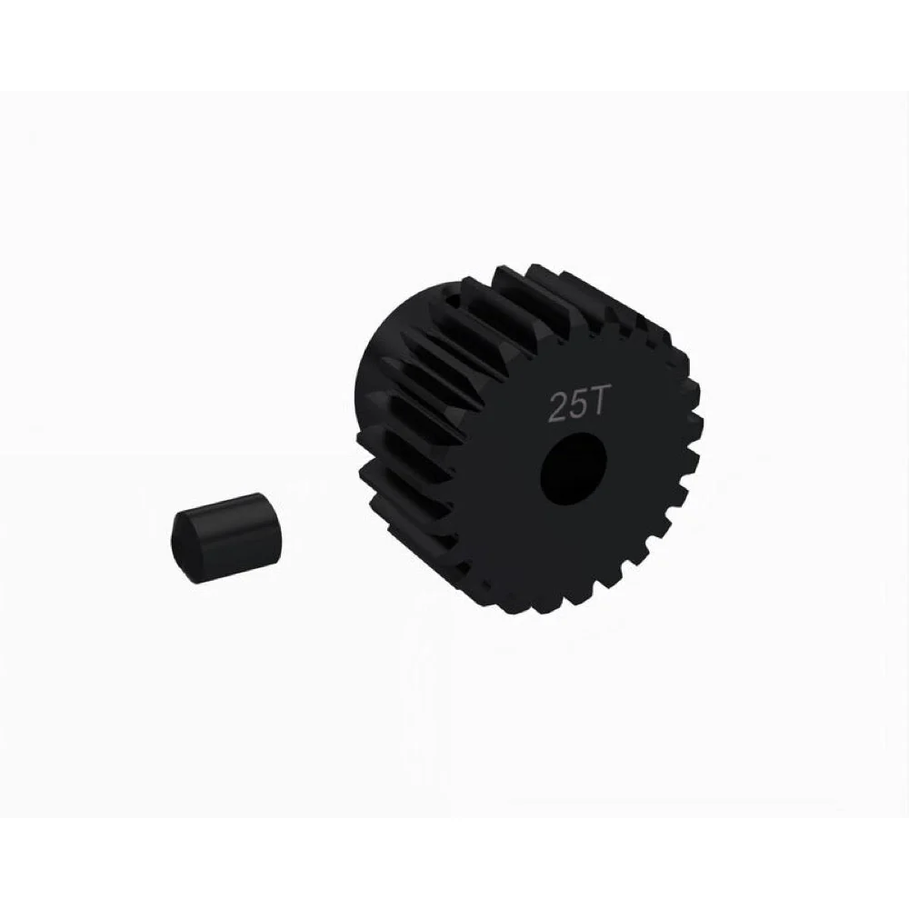 Arrma 2176 25T 0.5 Mod CNC Pinion Gear with 3.2mm Bore, Grom BLX