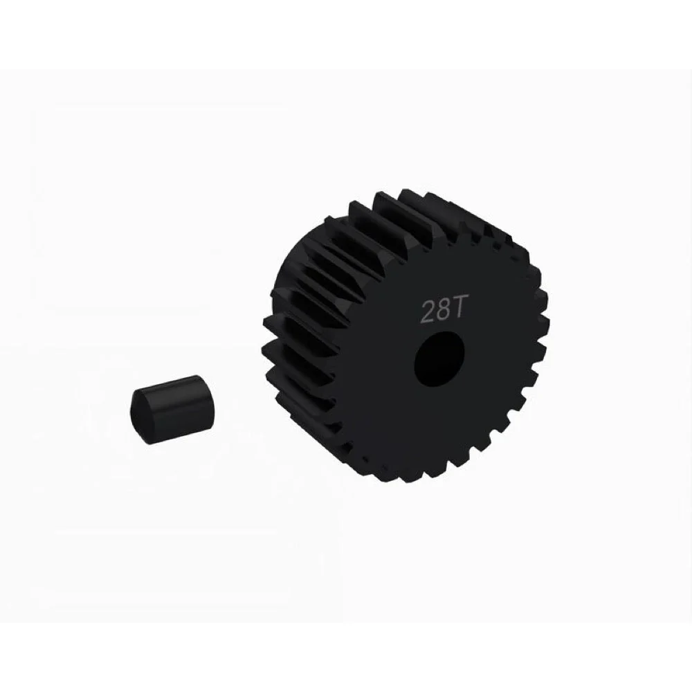 Arrma 2179 28T 0.5 Mod CNC Pinion Gear with 3.2mm Bore, Grom BLX
