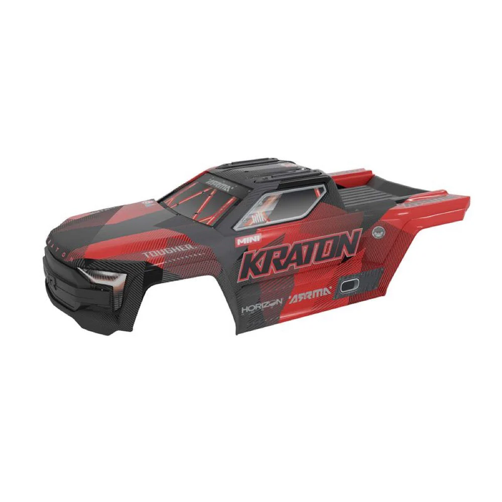 Arrma ARA-2652 Mini Kraton Body Black/Red