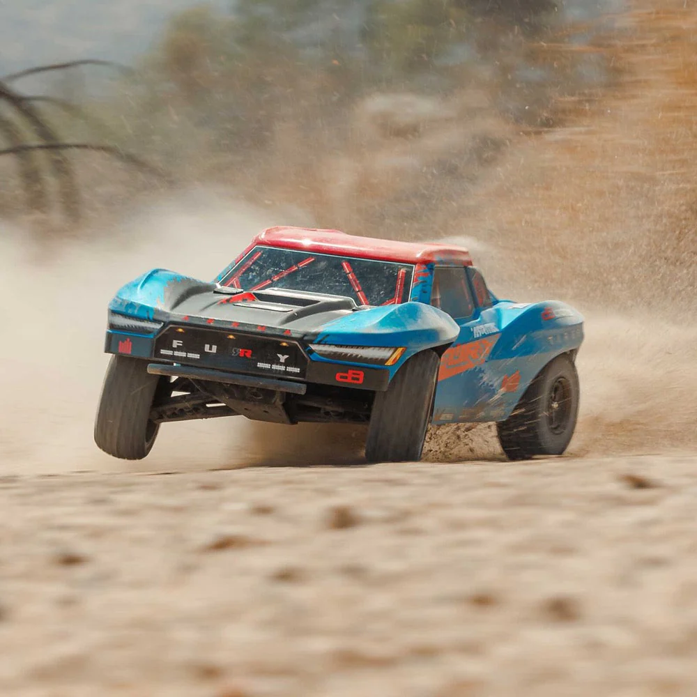 Arrma ARA3521T1 Fury 1/10 2WD 223S BLX Short Course Truck RTR Blue - Image 16
